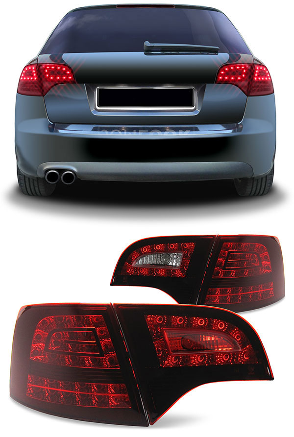 LED Rückleuchten Heckleuchten in Rot für Audi A4 Avant Kombi B7 ab 2004-2008 LED Rückleuchten Heckleuchten in Rot für Audi A4 Avant Kombi B7 ab 2004-2008 von Carparts-Online GmbH