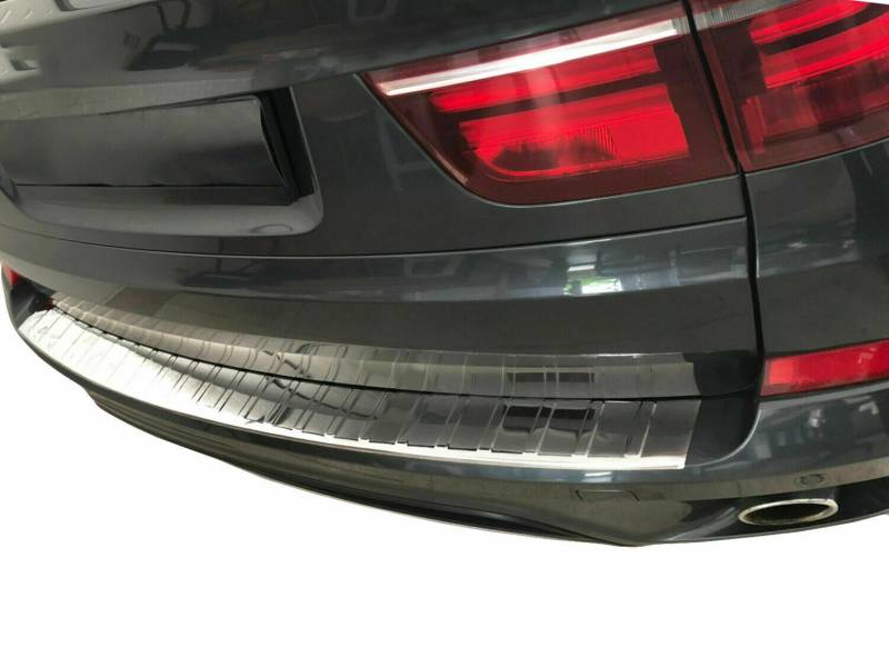 MIT ABKANTUNG LADEKANTENSCHUTZ Edelstahl V2A für BMW X5 E70 ab 2006-2013 von Recambo e.K.