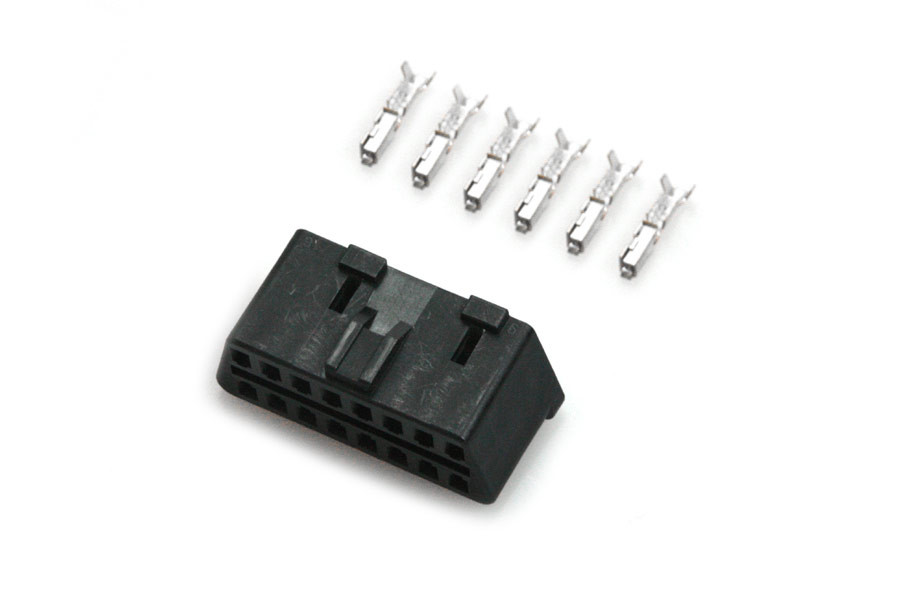 OBD Diagnose Buchse Stecker weiblich 16-polig inkl. 6 Kontakte OBD Diagnose Buchse Stecker weiblich 16-polig inkl. 6 Kontakte von KUFATEC GmbH & Co. KG