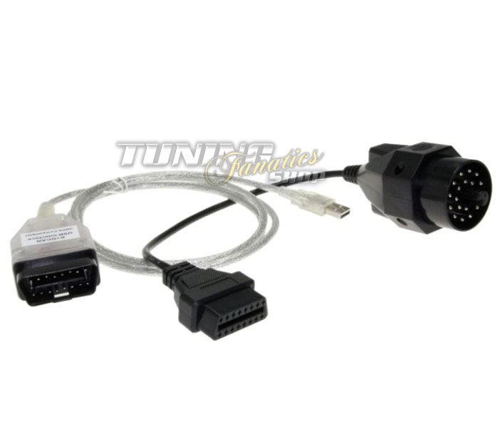 OBD Diagnose USB Interface Ediabas INPA K+DCAN Adapter Stecker für BMW #7390 von Tuning Fanatics