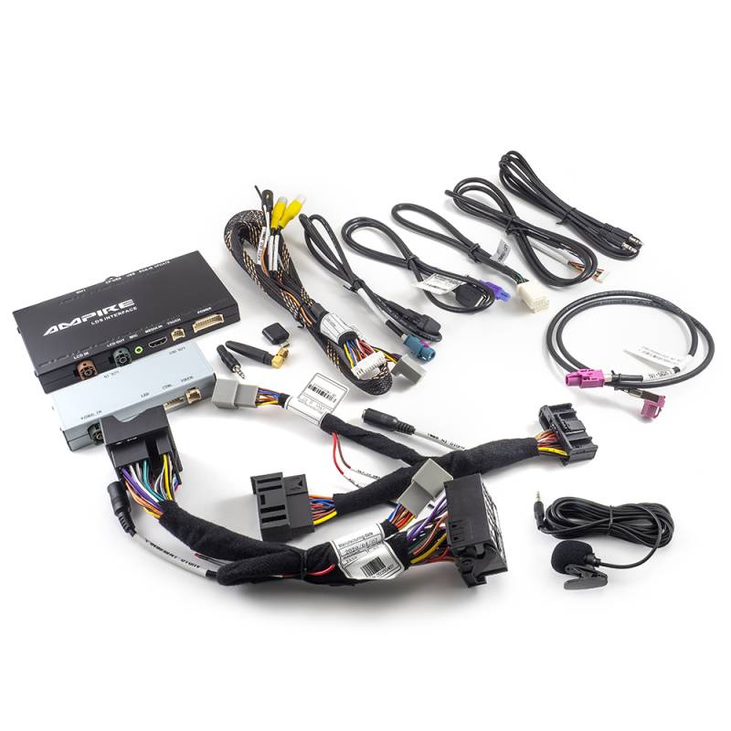 Original Ampire Smartphone Integration Wireless CarPlay Android Auto für Radio Mercedes NTG4 (Quadlock) von KUFATEC GmbH & Co. KG