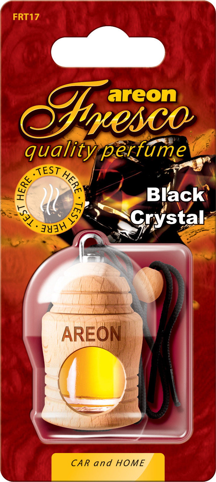 Original Areon FRESCO Autoparfüm Duftdose Duftbaum Lufterfrischer Black Crystal von erio FRESH GmbH & Co. KG