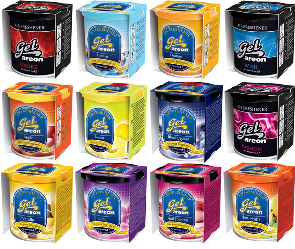 Original Areon Gel CAN Duftdose Duftbaum Lufterfrischer DECKEL **FREIE AUSWAHL Original Areon Gel CAN Duftdose Duftbaum Lufterfrischer DECKEL **FREIE AUSWAHL von Tuning Fanatics