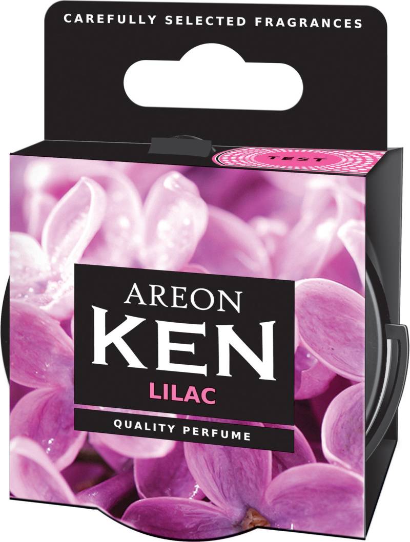 Original Areon KEN Autoparfüm Duftdose Duftbaum Lufterfrischer DECKEL Flieder von erio FRESH GmbH & Co. KG
