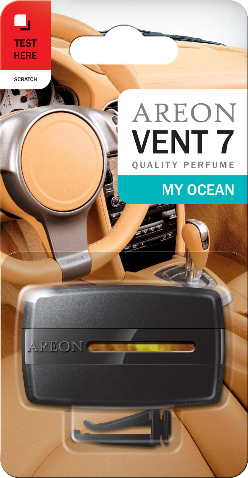Original Areon LUX Auto Parfüm Lufterfrischer Duftbaum Lüftungsgitter Ocean Meer Original Areon LUX Auto Parfüm Lufterfrischer Duftbaum Lüftungsgitter Ocean Meer von erio FRESH GmbH & Co. KG