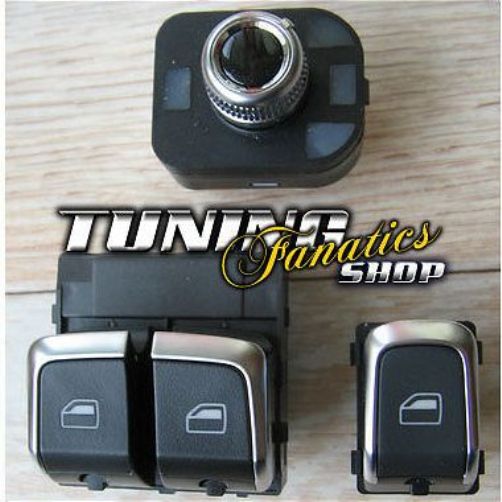 Original Audi Alu Chrom Fensterheber Schalter Taster Spiegel Audi A1 S1 8X / A2 Original Audi Alu Chrom Fensterheber Schalter Taster Spiegel Audi A1 S1 8X / A2 von Volkswagen AG