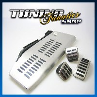 Original Edelstahl Fußstütze Stütze + Pedale Kappen #1J für VW Audi Seat Skoda Original Edelstahl Fußstütze Stütze + Pedale Kappen #1J für VW Audi Seat Skoda von Volkswagen AG