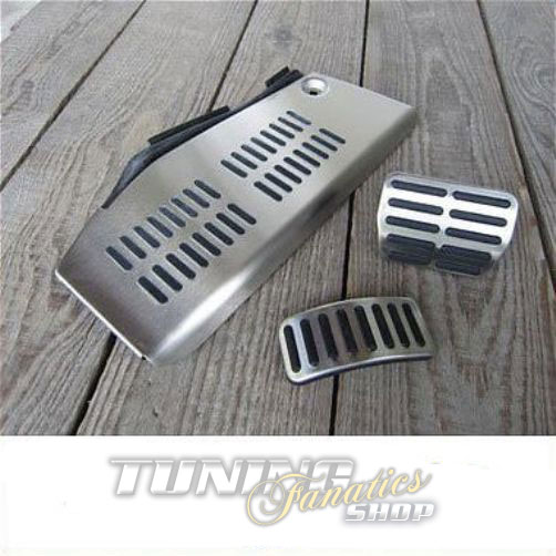 Original Edelstahl Fußstütze Stütze + Pedale Kappen Automatik VW Audi Seat Skoda Original Edelstahl Fußstütze Stütze + Pedale Kappen Automatik VW Audi Seat Skoda von Volkswagen AG
