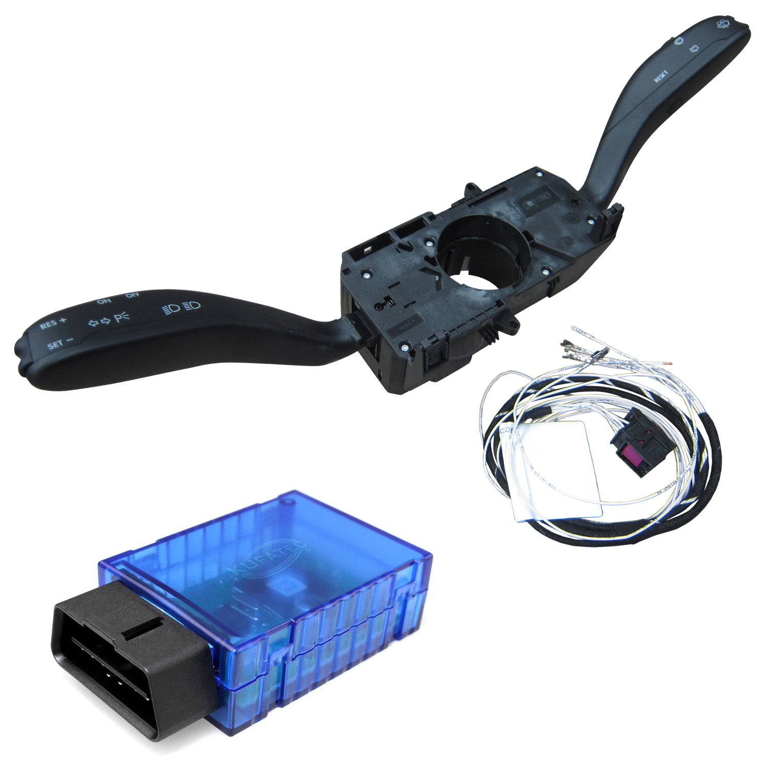 Original GRA Tempomat Kabelbaum + Dongle KOMPLETT ohne MFA für VW T5 V 2003-2009 Original GRA Tempomat Kabelbaum + Dongle KOMPLETT ohne MFA für VW T5 V 2003-2009 von KUFATEC GmbH & Co. KG