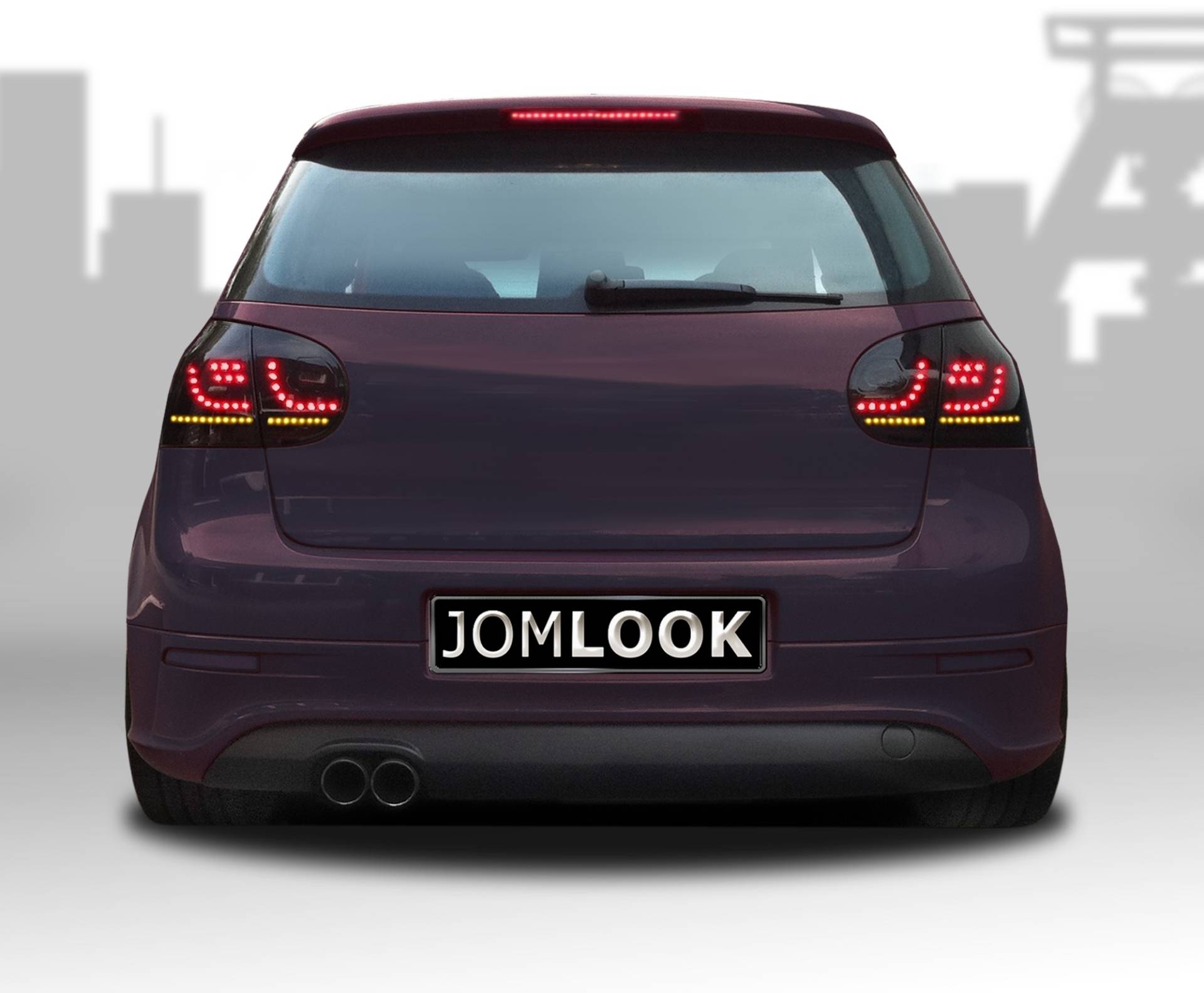 Original JOM URBAN LED Rückleuchten Schwarz Smoke SET für VW Golf 5 V MK5 Limo Original JOM URBAN LED Rückleuchten Schwarz Smoke SET für VW Golf 5 V MK5 Limo von JOM Car Parts & Car Hifi GmbH