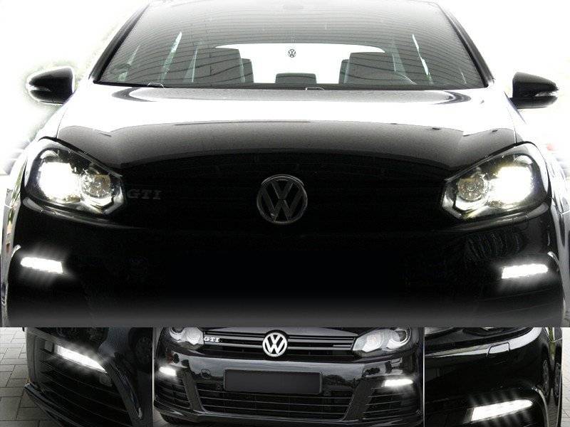 Original Kufatec Kabel Adapter LED R Tagfahrleuchten für VW Golf 6 mit Halogen von KUFATEC GmbH & Co. KG