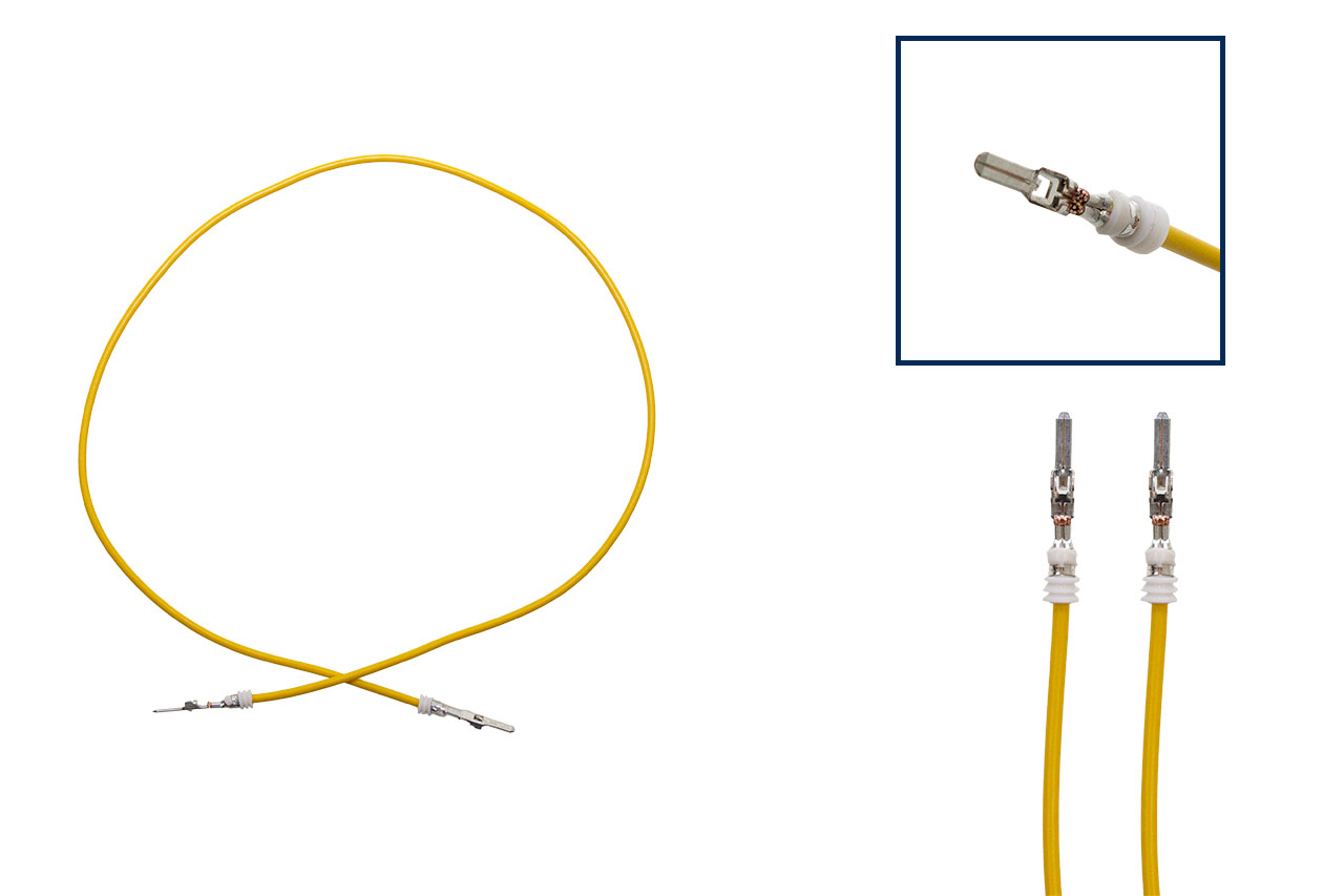 Original Kufatec Reparatur Kabel Litze Leitung / Einzelleitung Stiftkontakt 2,8 / wie OEM: 000979219E Original Kufatec Reparatur Kabel Litze Leitung / Einzelleitung Stiftkontakt 2,8 / wie OEM: 000979219E von KUFATEC GmbH & Co. KG
