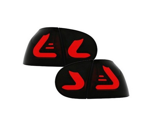 Original Litec LED Rückleuchten Set Schwarz Smoke für VW Golf 5 V 2003-2008 von litecinnovations GmbH