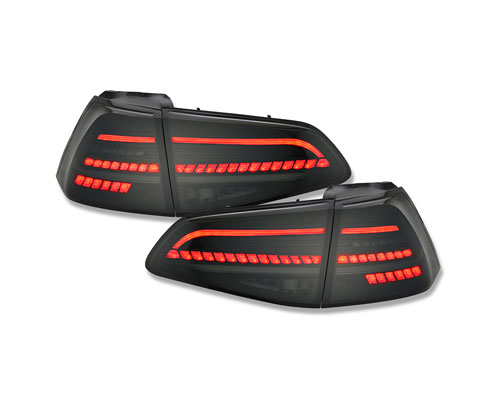 Original Litec VOLL LED Rückleuchten Schwarz dynamischer Blinker für VW Golf 7 Original Litec VOLL LED Rückleuchten Schwarz dynamischer Blinker für VW Golf 7 von litecinnovations GmbH