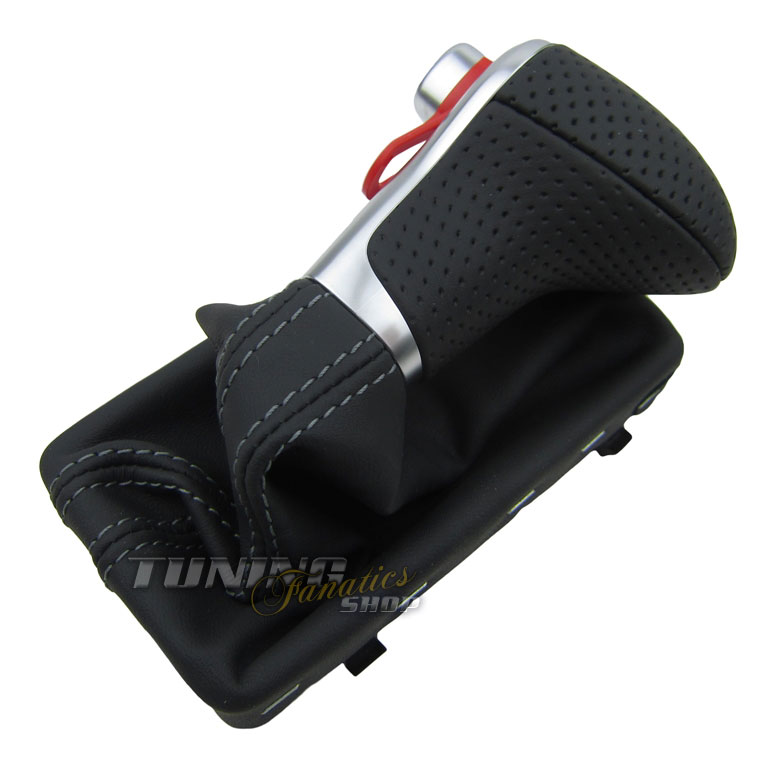 Original S-Line DSG Leder Schaltknauf Knauf Lochleder für Audi A6 4F 4G C6 C7 von Volkswagen AG