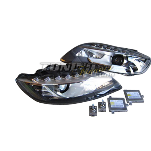 Original Valeo Xenon Scheinwerfer LED Tagfahrlicht UMBAU für Audi Q7 4L Facelift Original Valeo Xenon Scheinwerfer LED Tagfahrlicht UMBAU für Audi Q7 4L Facelift von Marelli Aftermarket Germany GmbH