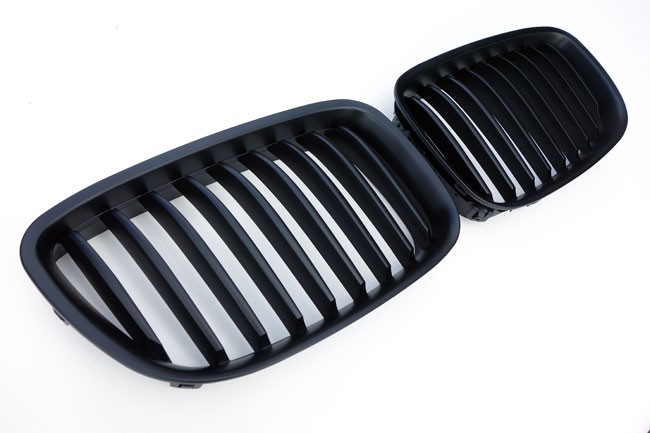 PREMIUM Kühlergrill Sport Grill Gitter Front Schwarz für BMW 5er GT F07 von Tuning Fanatics