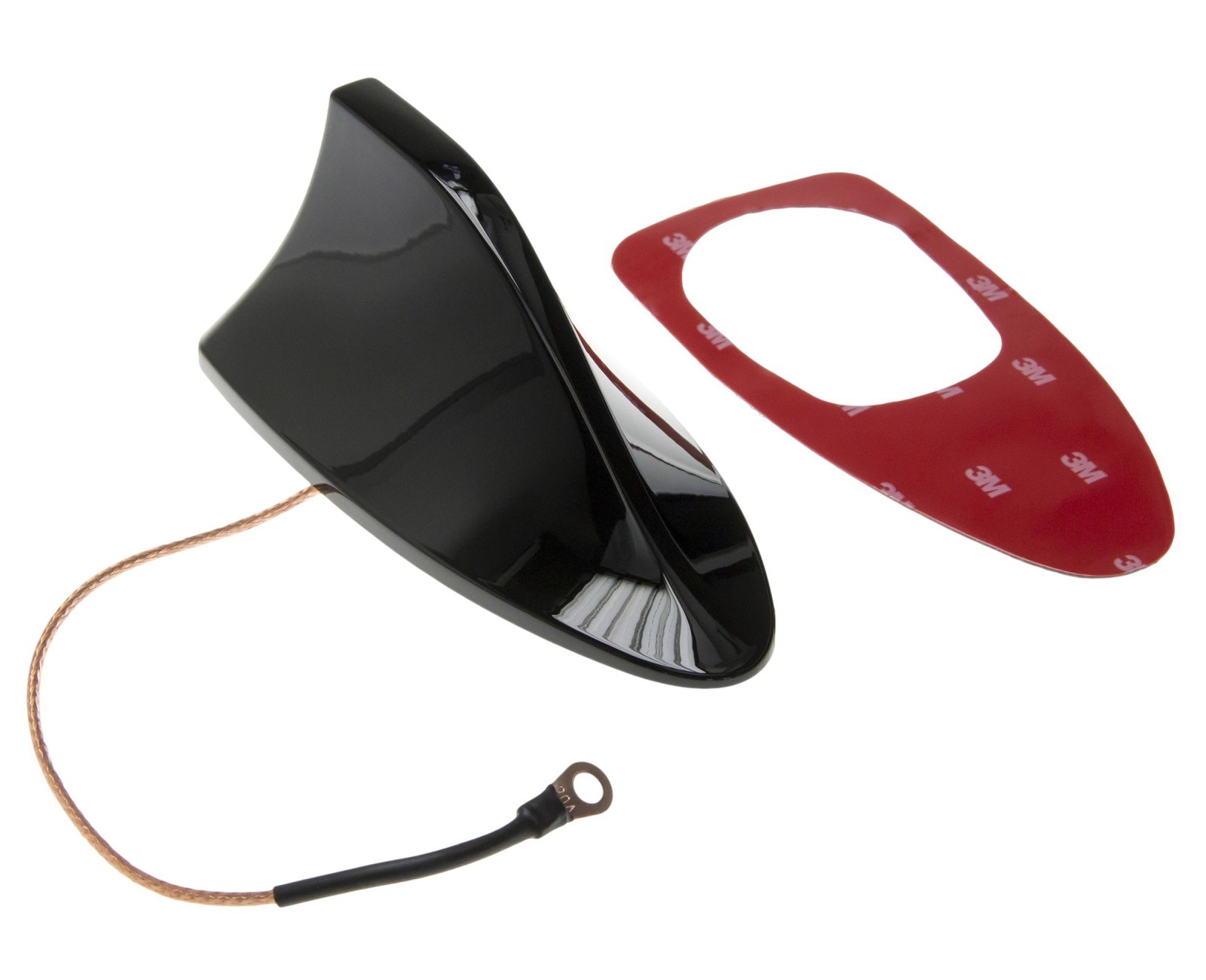 Premium Shark Hai Auto Antenne Radio Stecker SCHWARZ GLANZ für viele Fahrzeuge Premium Shark Hai Auto Antenne Radio Stecker SCHWARZ GLANZ für viele Fahrzeuge von Tradefox GmbH