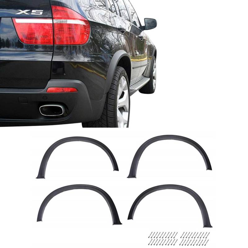 Radlaufverbreiterung Kotflügel Verbreiterung BREITE VERSION für BMW X5 E70 von Tuning Fanatics