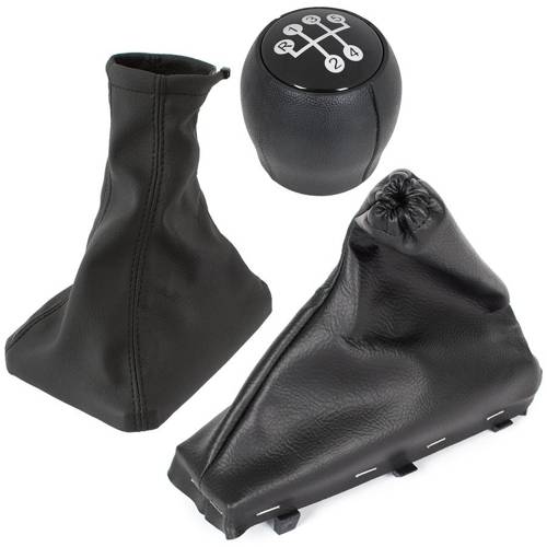 Schaltknauf Knauf 5-Gang Schaltmanschette Manschette + Rahmen + Bezug Handbremse in Schwarz für Opel Vectra B 1995-2003 Schaltknauf Knauf 5-Gang Schaltmanschette Manschette + Rahmen + Bezug Handbremse in Schwarz für Opel Vectra B 1995-2003 von GOLDCAR Renata Badzio,Bart?omiej Kalisz s.c.