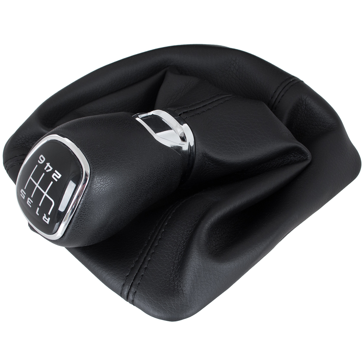 Schaltknauf Schwarz in 6-Gang + Leder Schaltmanschette mit Rahmen für Skoda Octavia II 1Z ab 2007-2014 Schaltknauf Schwarz in 6-Gang + Leder Schaltmanschette mit Rahmen für Skoda Octavia II 1Z ab 2007-2014 von GOLDCAR Renata Badzio,Bart?omiej Kalisz s.c.