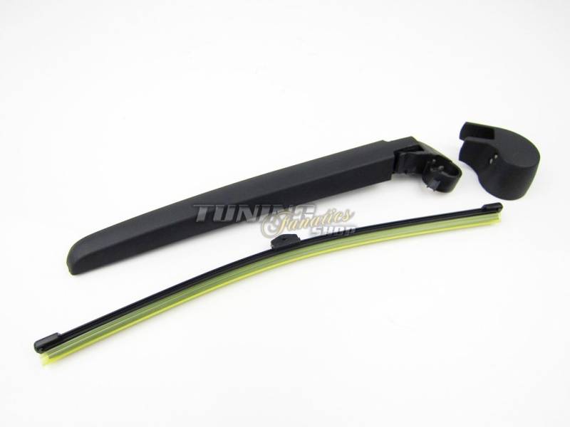 Scheibenwischer Heckwischer Arm FLAT für Audi A3 8P 8V A4 8E 8K A6 4F Q3 Q5 von Tuning Fanatics