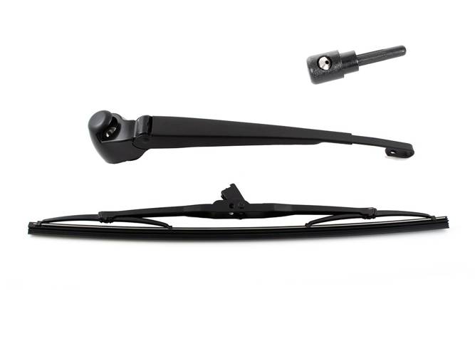 Scheibenwischer Heckwischer Arm Kappe Spritzdüse für VW Bora Variant ab 1999-05 von Tuning Fanatics