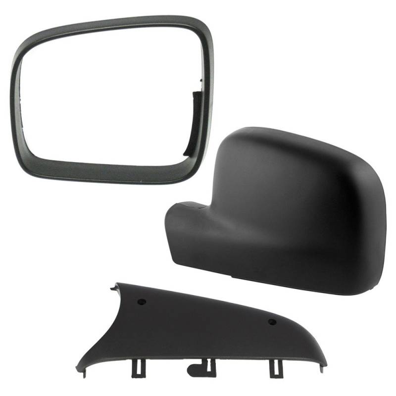 Spiegelkappe Außenspiegel Gehäuse + Rahmen + Blende Abdeckung LINKS für VW T5 2003-2009 / Caddy III 2K 2003- von GOLDCAR Renata Badzio,Bart?omiej Kalisz s.c.