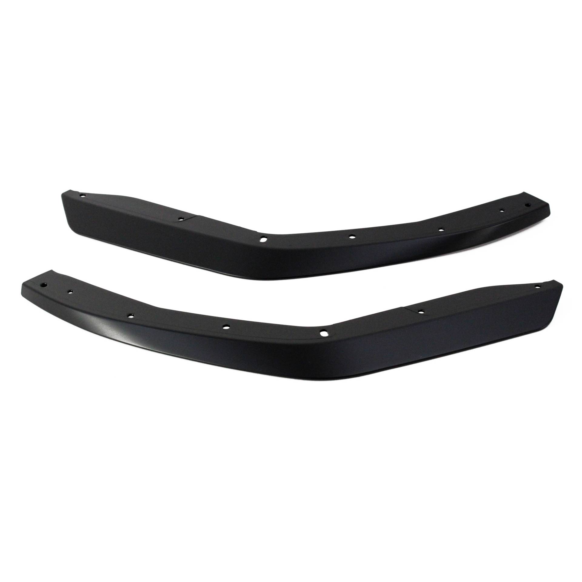 Sport Front Splitter Lip Flaps Performance SCHWARZ MATT für BMW 3er G20 ab 2019- (nur für M-Paket) von JOM Car Parts & Car Hifi GmbH