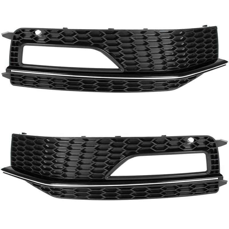 Stoßstangen Gitter Abdeckung Waben Muster Blende LINKS + RECHTS 8K0807681N 8K0807682P für Audi A4 B8 8K Facelift ab 2011-2015 (nur für S-Line Exterieur Stoßstange) von GOLDCAR Renata Badzio,Bart?omiej Kalisz s.c.