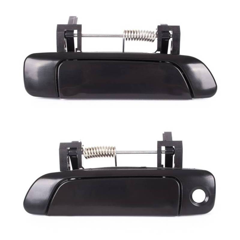 Türgriff Außen GLANZ SCHWARZ VORNE LINKS + RECHTS für Honda Accord VI 98-02 von Tuning Fanatics