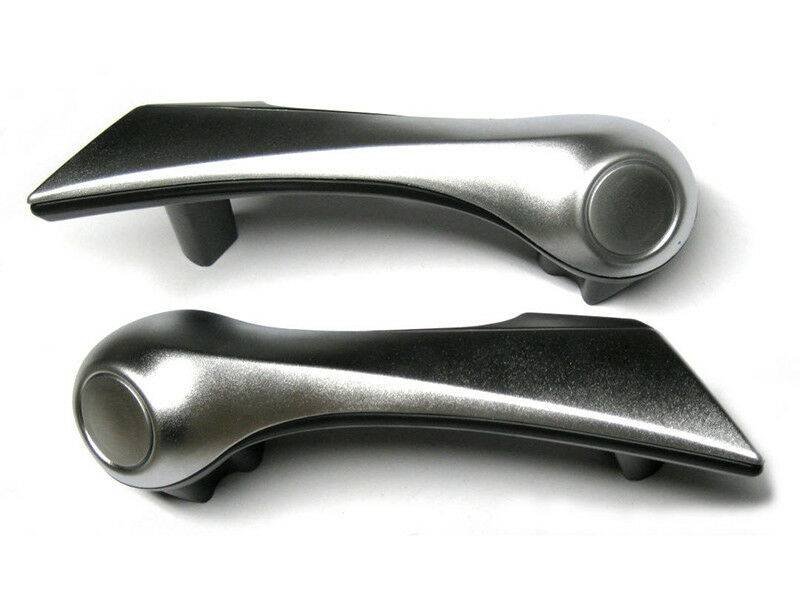 Türgriff Innen VORNE LINKS + RECHTS Chrom Matt für Renault Megane II 2002-2005 von Tuning Fanatics