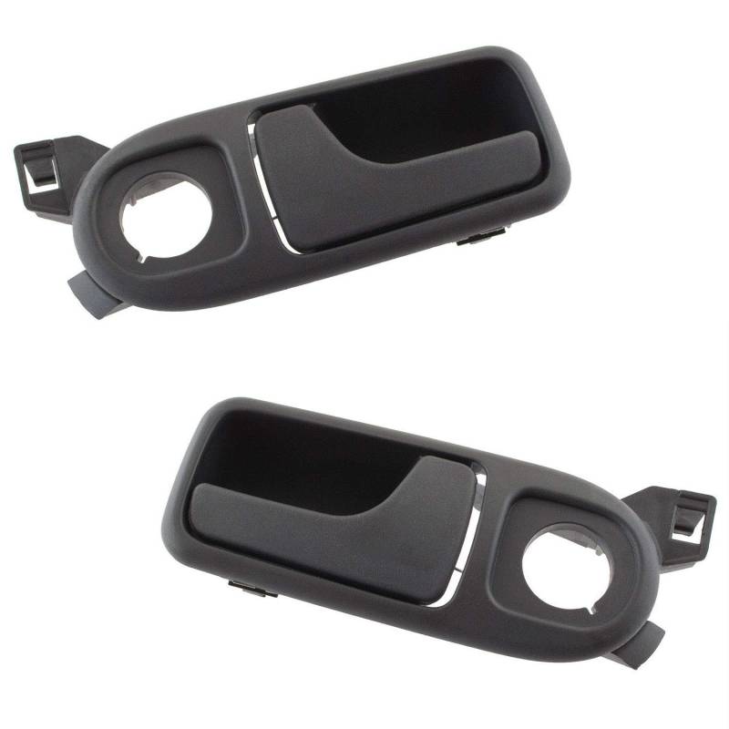 Tuning Fanatics Türgriff VORNE Links + RECHTS Innen Halterung Griff in Schwarz für VW Lupo/Arosa von Tuning Fanatics