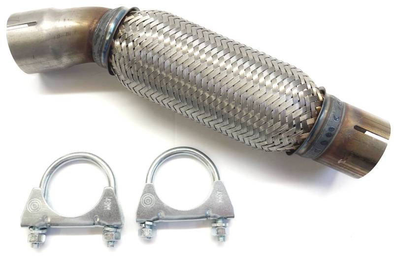 Universal Flexrohr Flexstück Flammrohr Hosenrohr 45,8 x 290mm von Goingfast GmbH