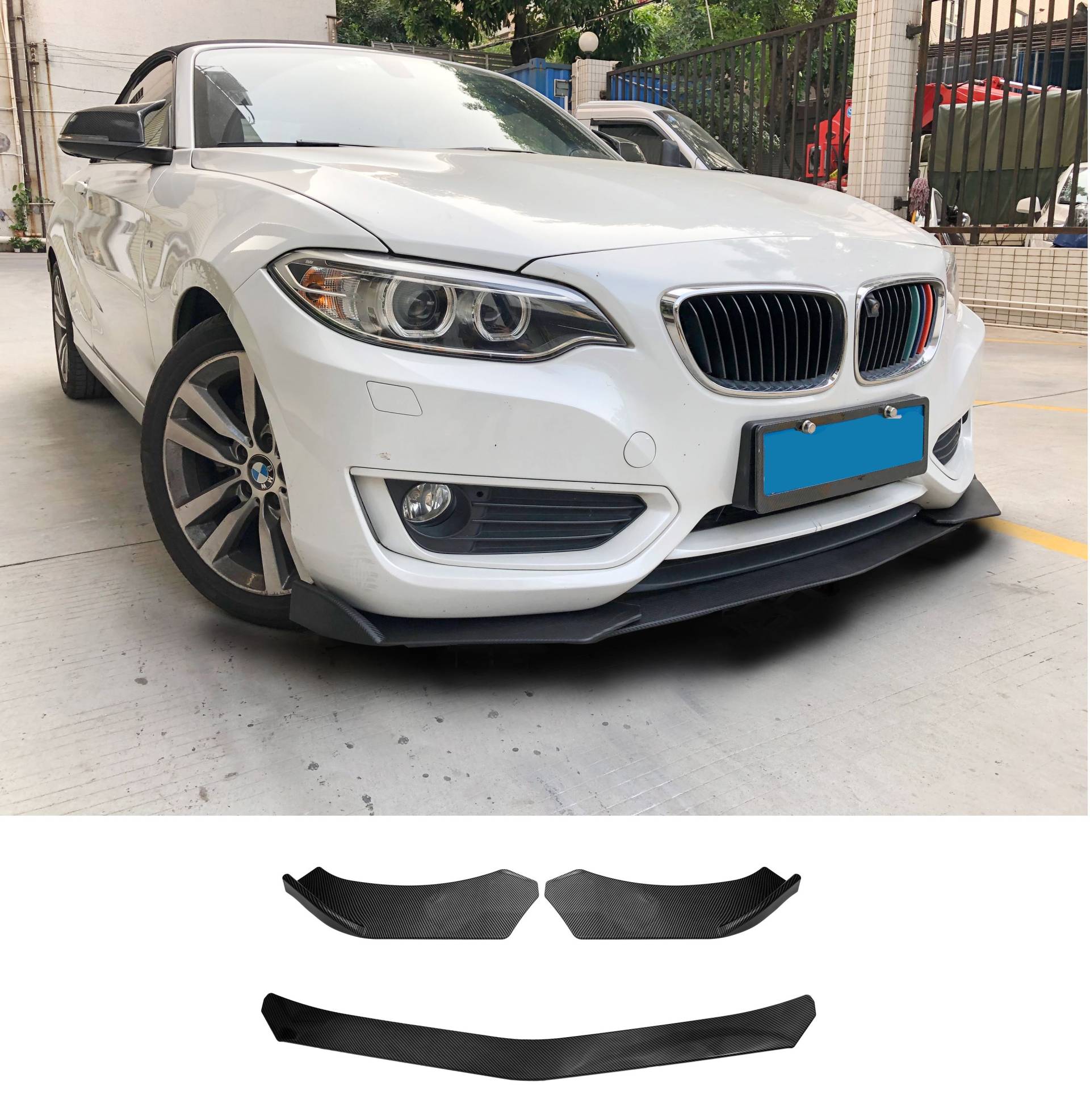 Universal Frontspoiler Spoiler Lippe Stoßstange im Carbon Look für BMW E46 Universal Frontspoiler Spoiler Lippe Stoßstange im Carbon Look für BMW E46 von Goingfast GmbH