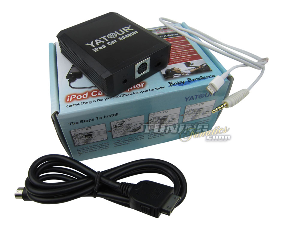 iPad iPhone 4 5 6 Interface Lightning Adapter für Volvo mit Original SC Radio iPad iPhone 4 5 6 Interface Lightning Adapter für Volvo mit Original SC Radio von Tuning Fanatics