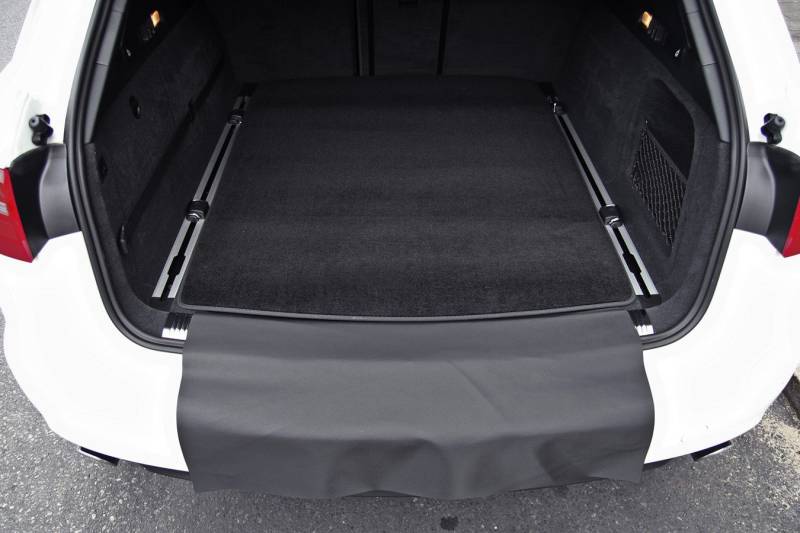 tuning-art 2807 Kofferraummatte passend für Audi A6 4G C/Avant 3-teilig mit Ladekantenschutz von Tuningart
