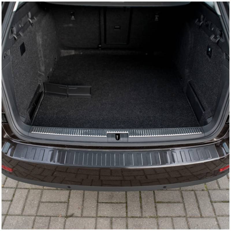tuning-art L275 Edelstahl Ladekantenschutz Anthrazit passend für Skoda Superb 3 Kombi -2019 von tuning-art
