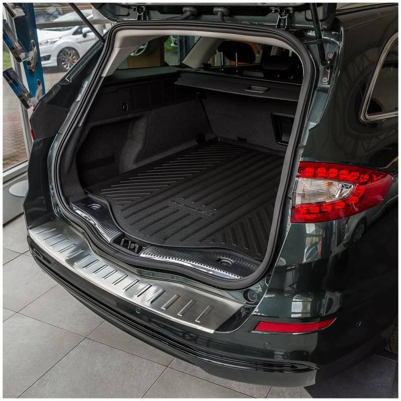 tuning-art L149 Edelstahl Ladekantenschutz passend für Ford Mondeo 5 Turnier 2015-2022 von tuning-art