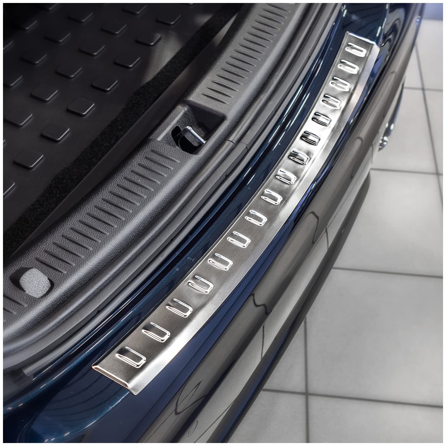 tuning-art L241 Edelstahl Ladekantenschutz für Mercedes E-Klasse W213 2016-5 Jahre Garantie von tuning-art