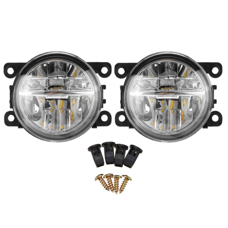 Tuoservo 2 x LED-Nebelscheinwerfer-Set für Mitsubishi Outlander Sport/Eclipse/RVR/ASX von Tuoservo