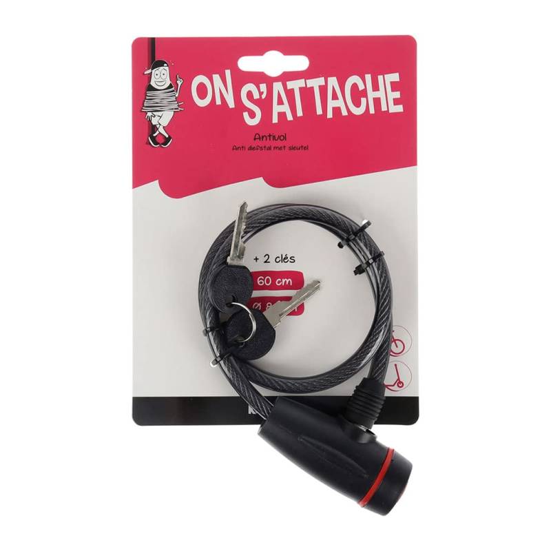TURBO Anti DIEFSTAL MET SLEUTEL 60cm von Turbocar