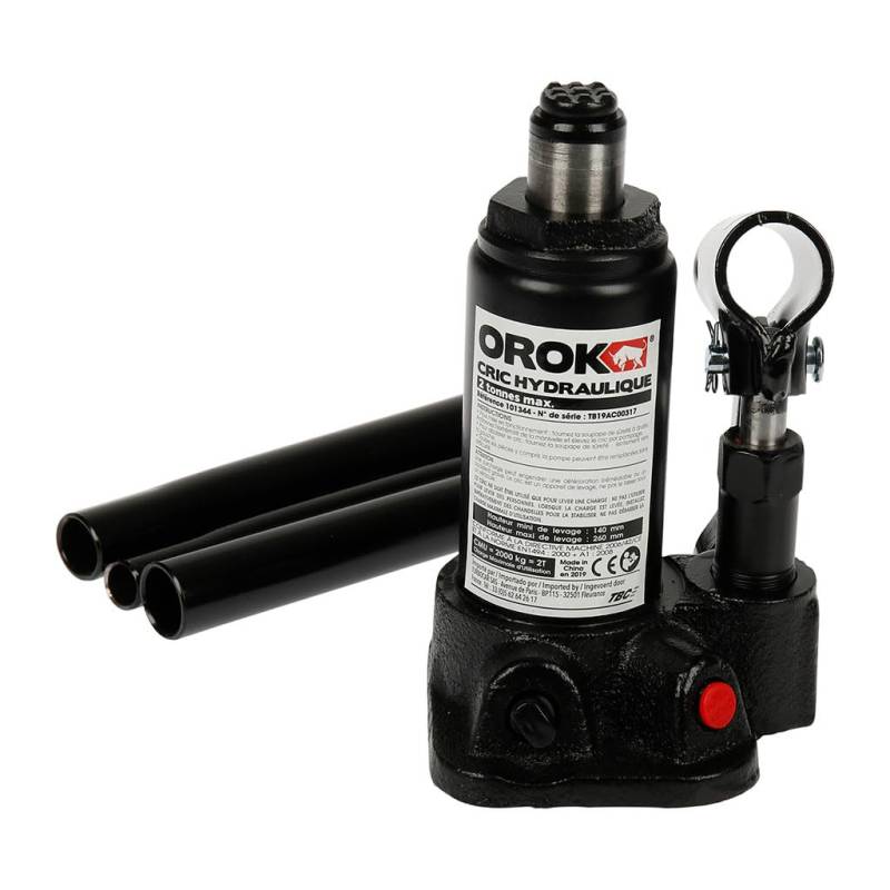 Turbocar 101344 T Hydraulischer Wagenheber, 2 t von OROK