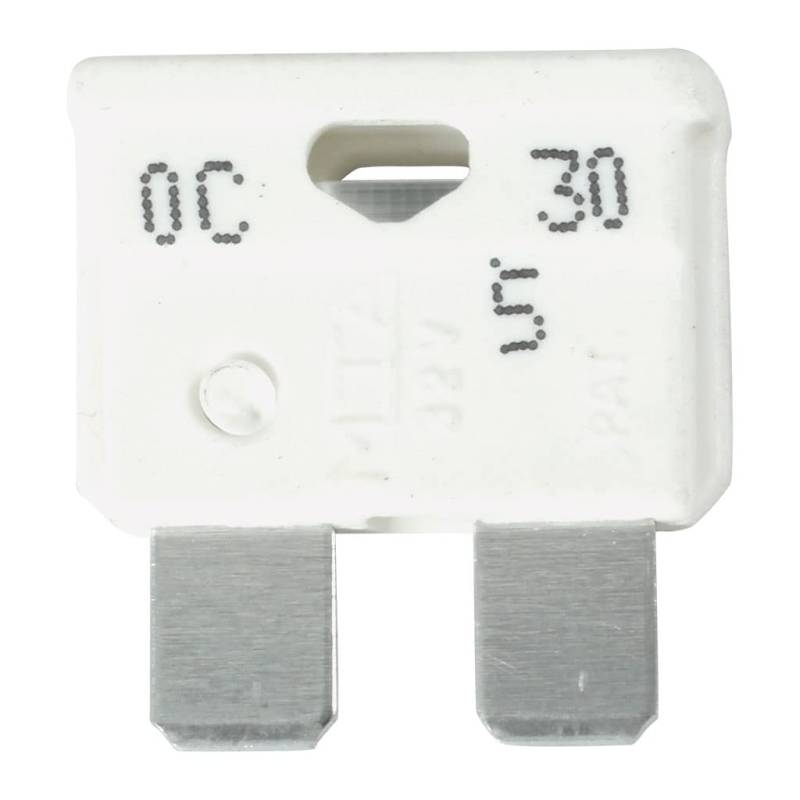 Turbocar T-640737 Auto Sicherung 25 Amp White X 10 von OROK