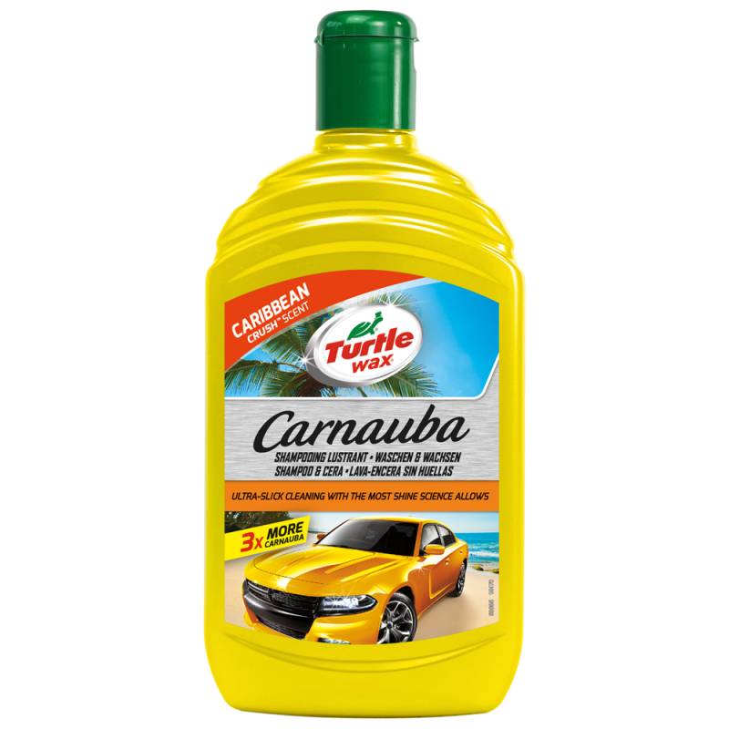 TURTLE WAX - Carnauba Wash & Wax Glanzshampoo, 500 ml von Turtle Wax