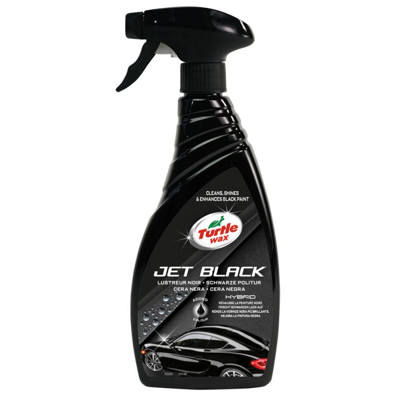TURTLE WAX - Hybrid Jet Black Spray, 500 ml von Turtle Wax