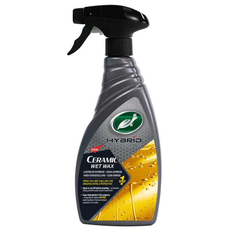 TURTLE WAX - Hybrid Solutions Ceramic Wet Wax Versiegelung, 500 ml von Turtle Wax