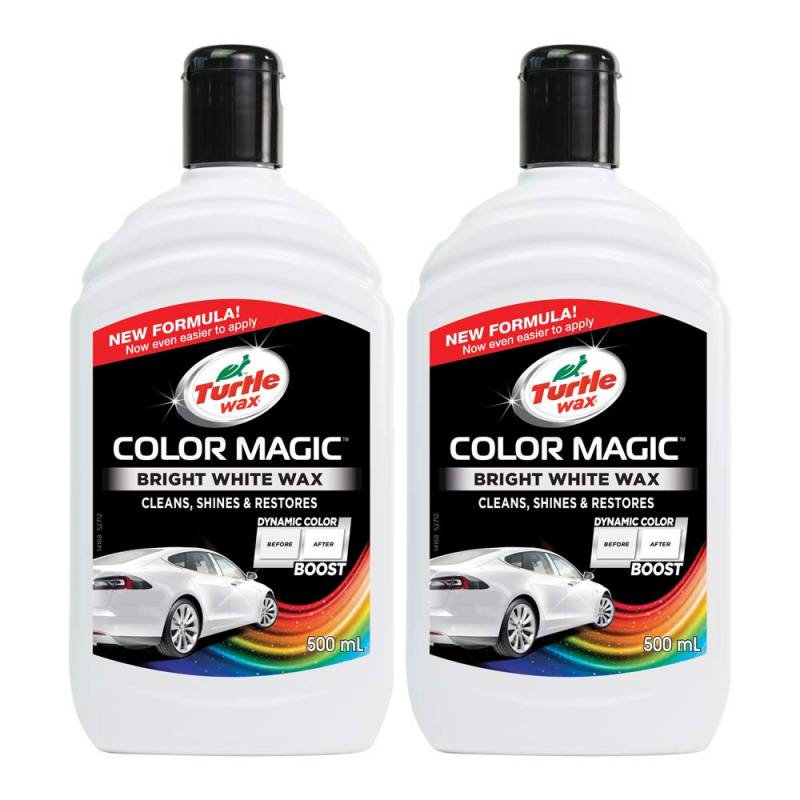 Turtle Wax 52712 Color Magic Polieren Und Lackieren 500Ml Weiß von Turtle Wax