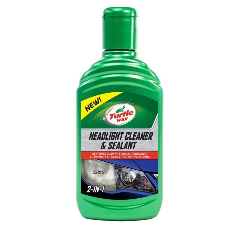 Turtle Wax 53146 Headlight Restorer Scheinwerfer Reiniger Flüssigkeit 300Ml von Turtle Wax