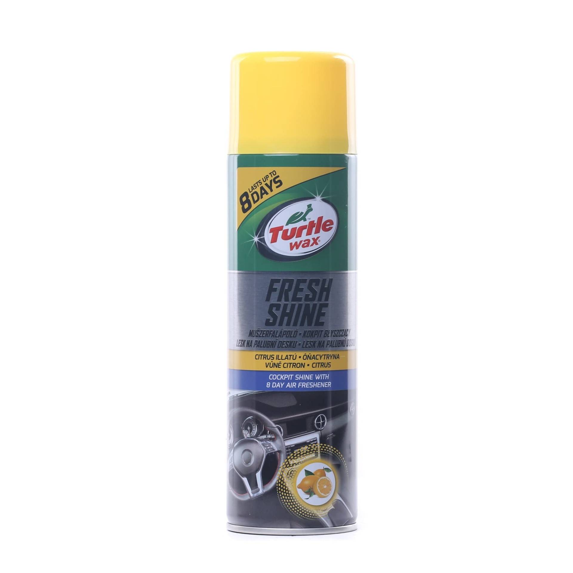 Turtle Wax Cockpitpfleger Fresh Shine Citrus Kunststoffpflege 70-167 500Ml Turtle Wax Cockpitpfleger Fresh Shine Citrus Kunststoffpflege 70-167 500Ml von Turtle Wax